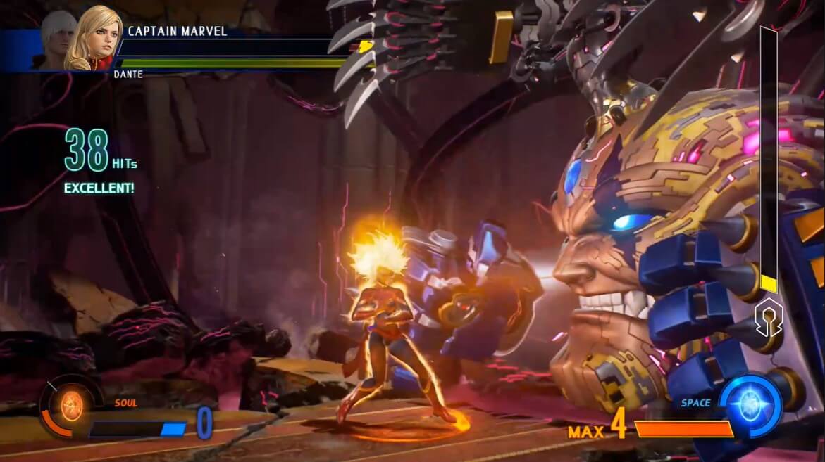 Marvel vs. Capcom Infinite - геймплей игры Windows